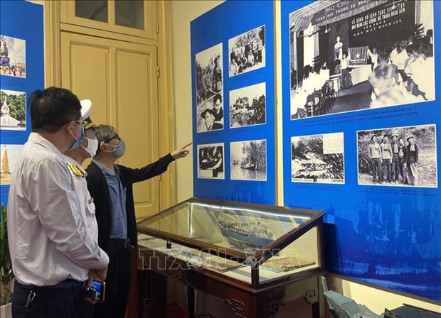 Hai Phong  une exposition en l’honneur du 60e anniversaire de la piste maritime Ho Chi Minh
